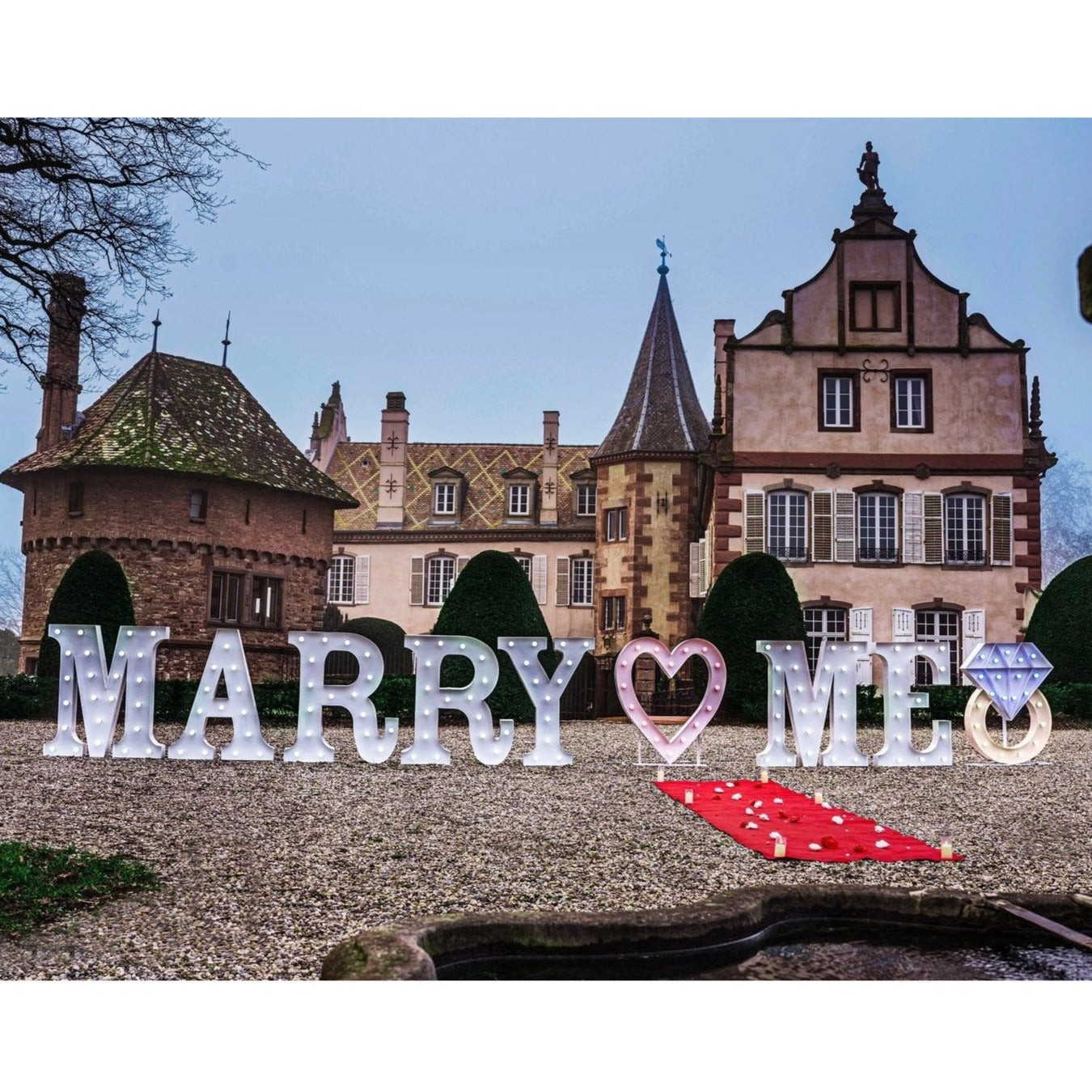 ⚜️ La Promesse : Mise en scène romantique avec privatisation dans un château