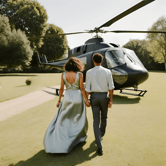 🚁 Demande en mariage en hélicoptère privatisé