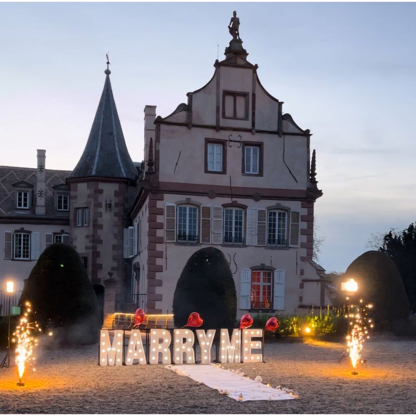 🚁 Demande en mariage en hélicoptère privatisé