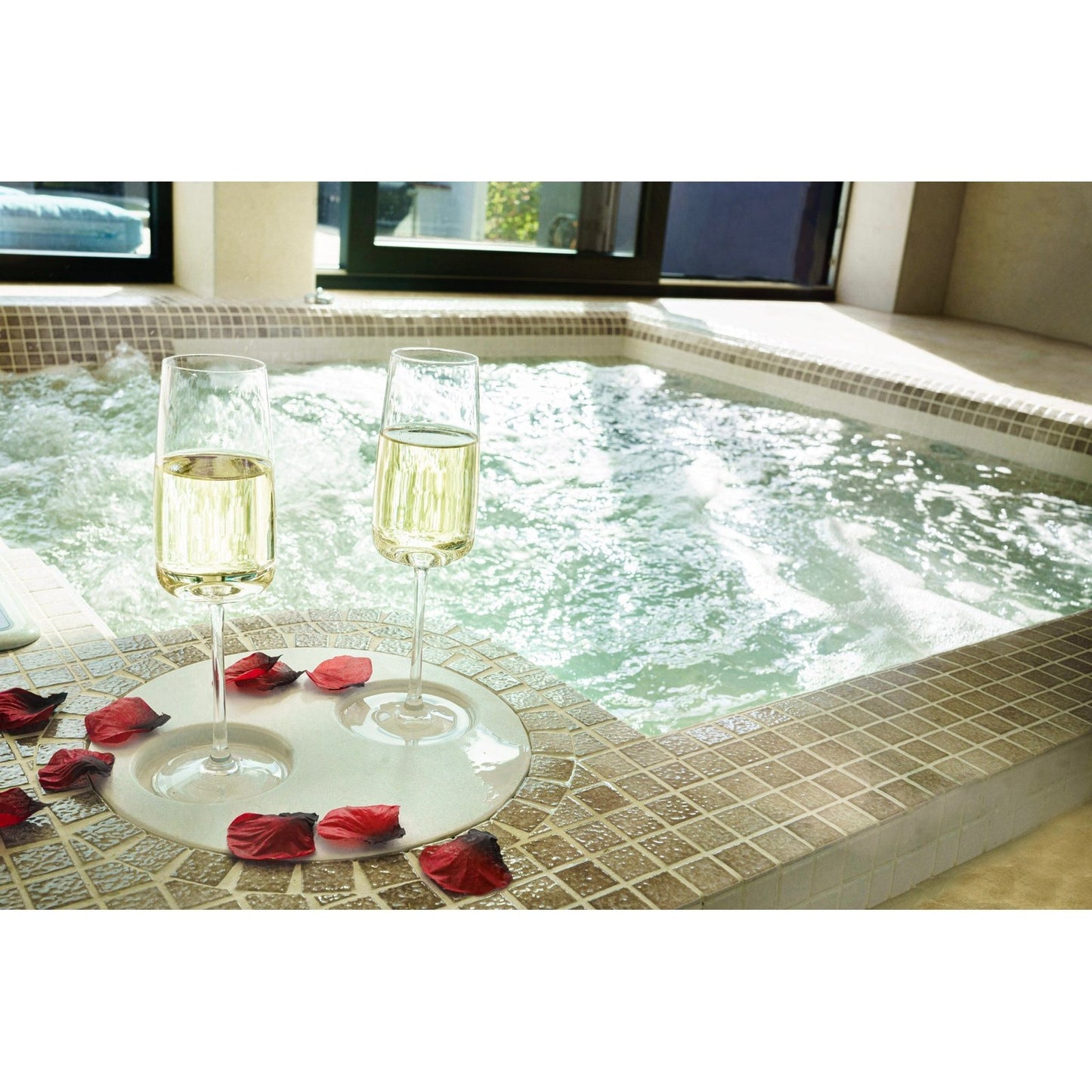 🛁🫧 Mise en scène romantique dans un loft privatif avec jacuzzi, sauna et hammam