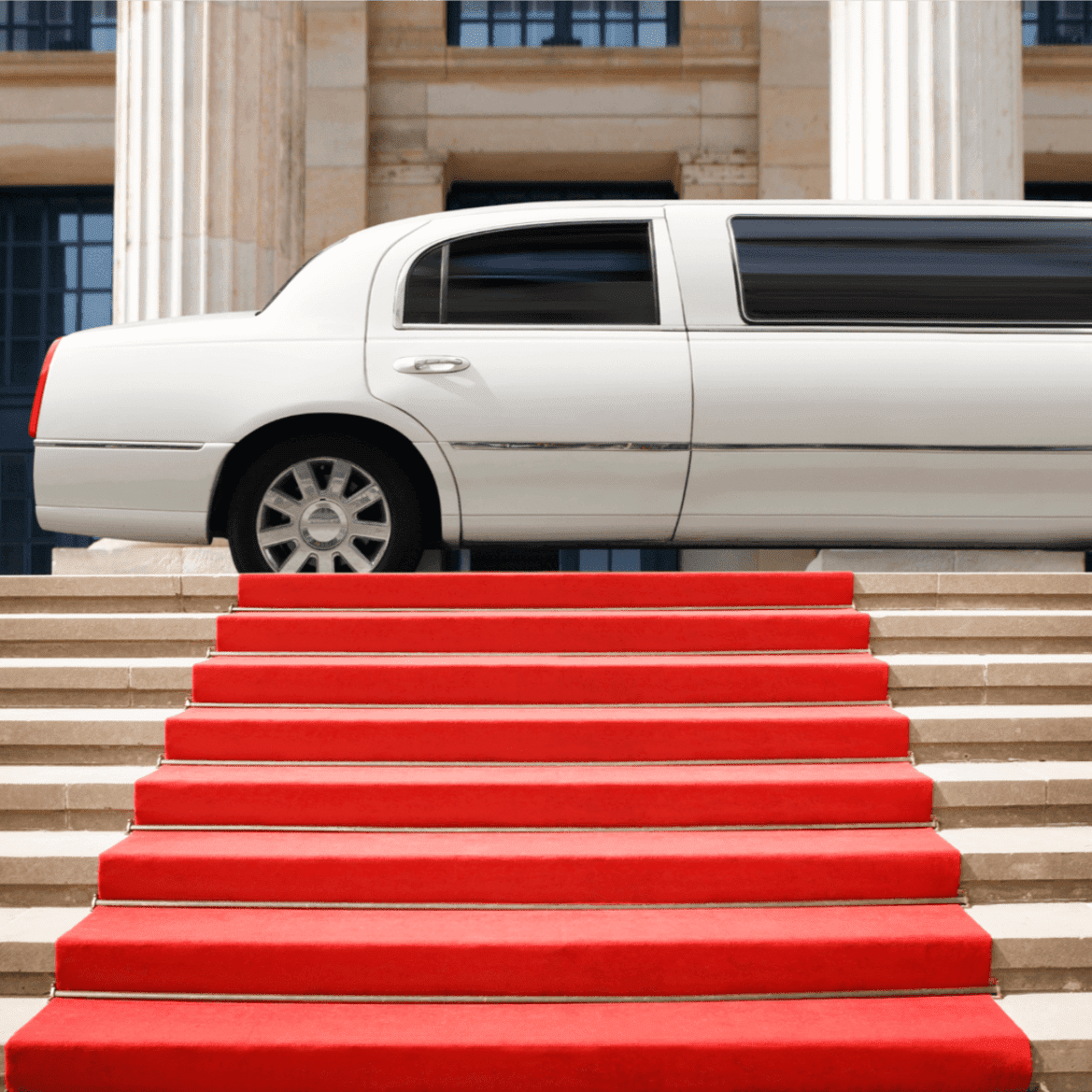 Une limousine avec chauffeur 🛎
