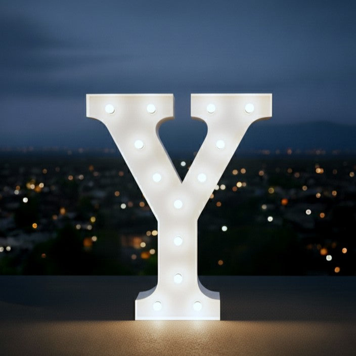 Lettres/Chiffres/Symboles géants lumineux de 1m20 avec LEDS RBG couleurs au choix