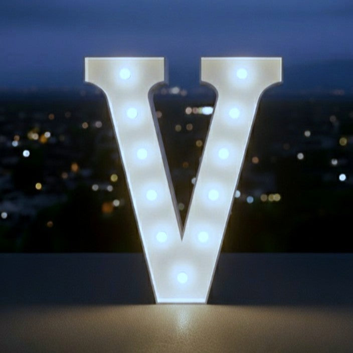 Lettres/Chiffres/Symboles géants lumineux de 1m20 avec LEDS RBG couleurs au choix