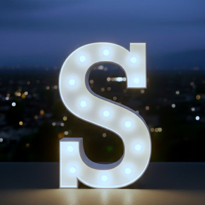 Lettres/Chiffres/Symboles géants lumineux de 1m20 avec LEDS RBG couleurs au choix