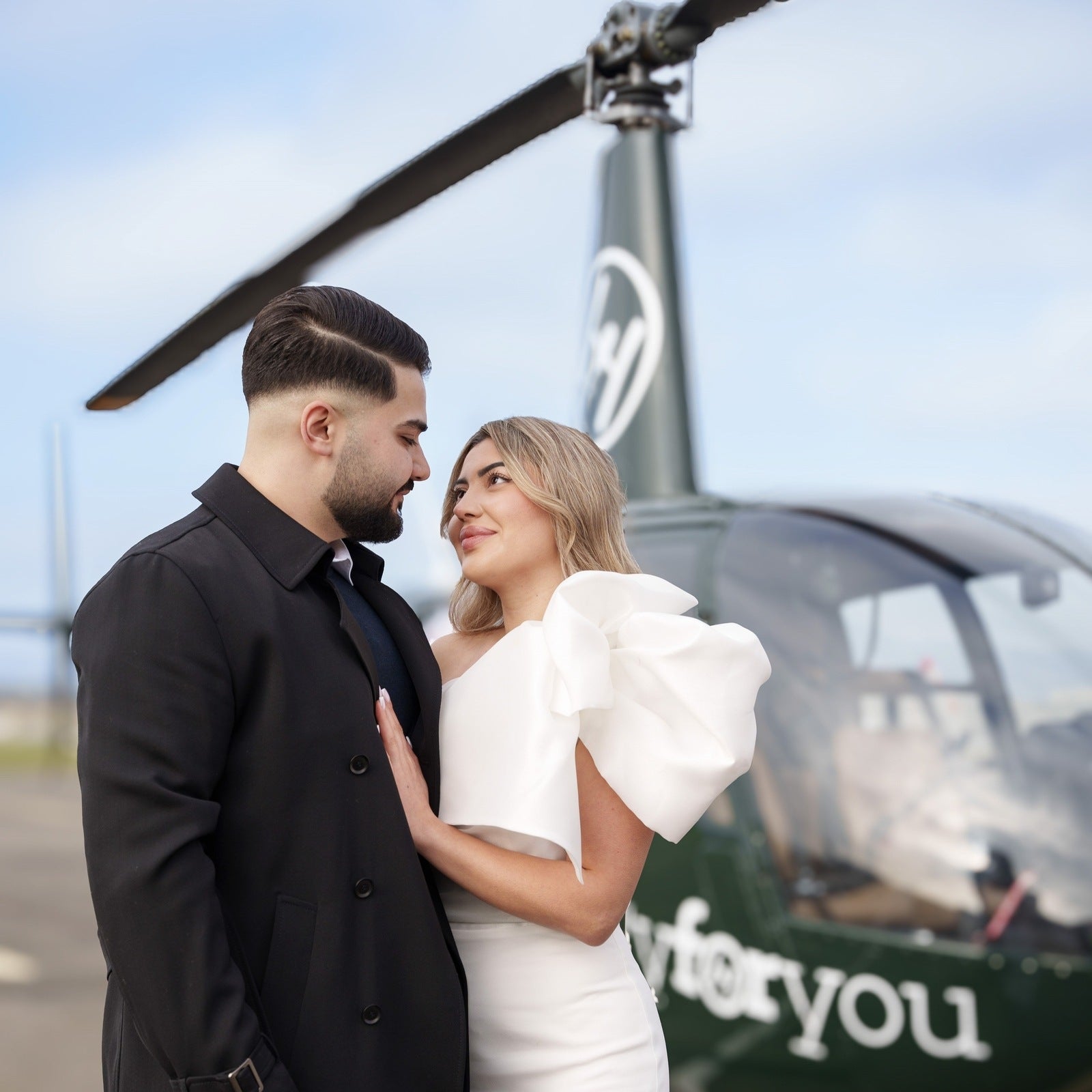 🚁 Demande en mariage en hélicoptère privatisé