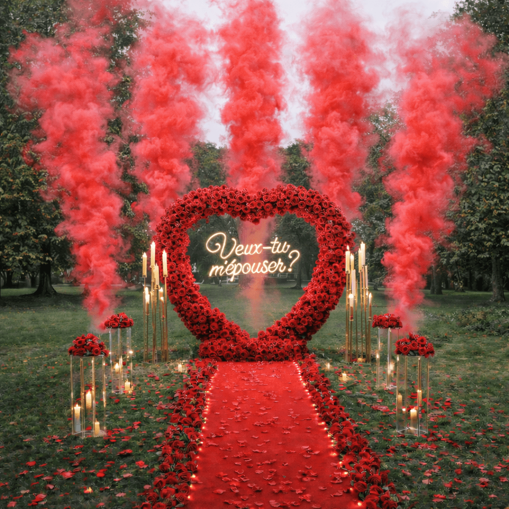 Des feux d'artifices colorés de jour ou de nuit 🎆