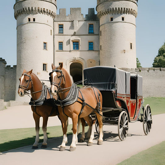 Arrivée en calèche 🐴