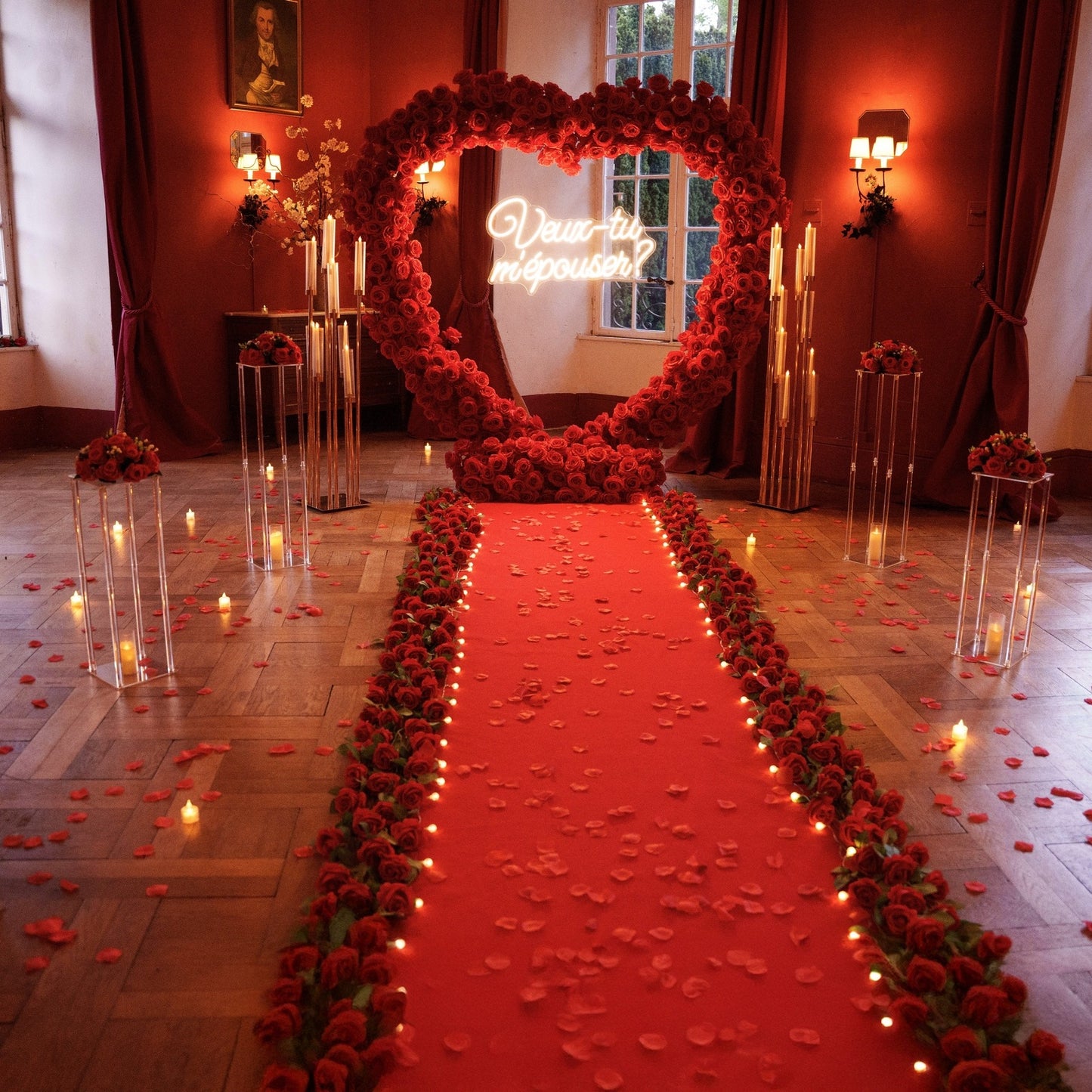 ⚜️ La Promesse : Mise en scène romantique avec privatisation dans un château
